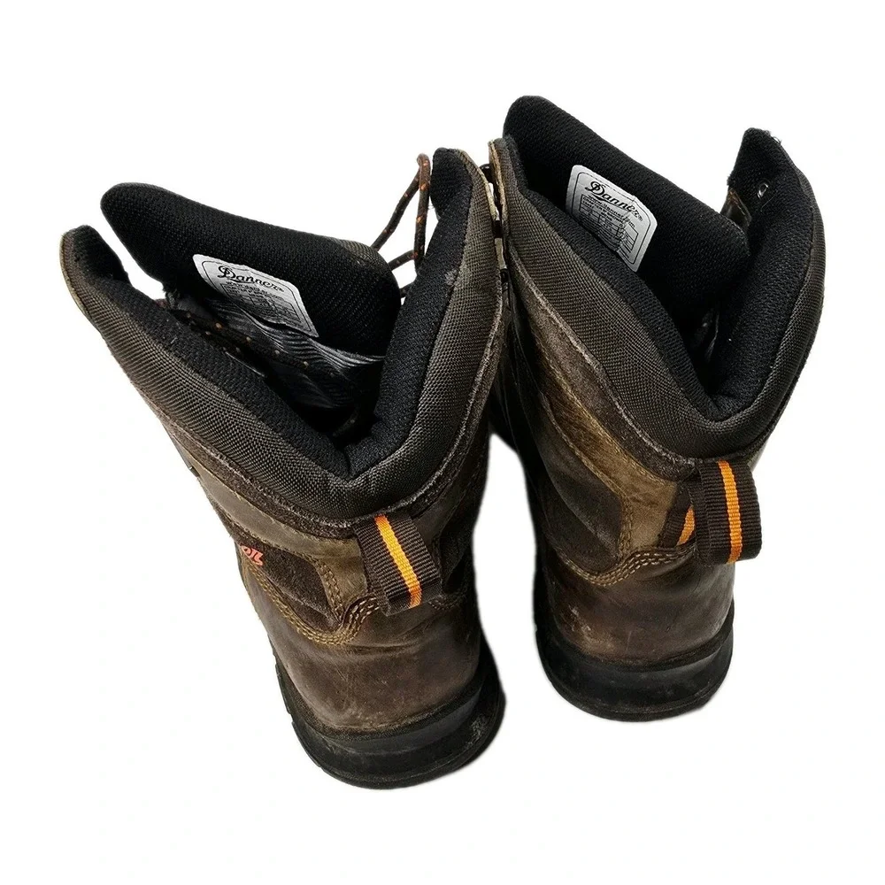 Danner Crafter 8 Brown Waterproof Work Boots Mens 8 Danner Dry Comfort System‎
